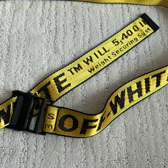 OFF-WHITE industrial Belt Fall/Winter 2022 Collection Virgil Abloh Canvas Size:L - Picture 5 of 8